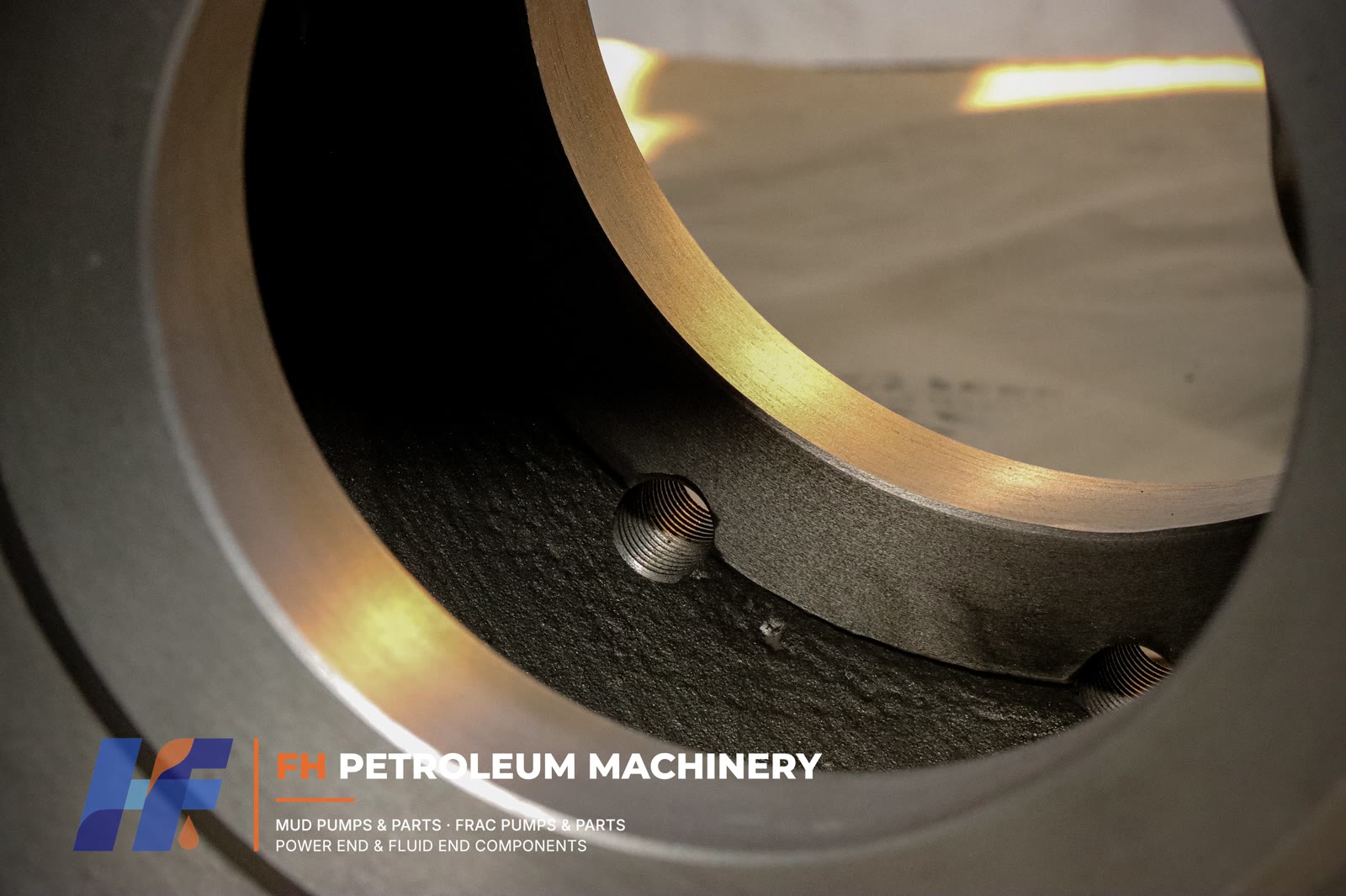 Mud Pump Crosshead Assembly with Segmented Bronze Shoes