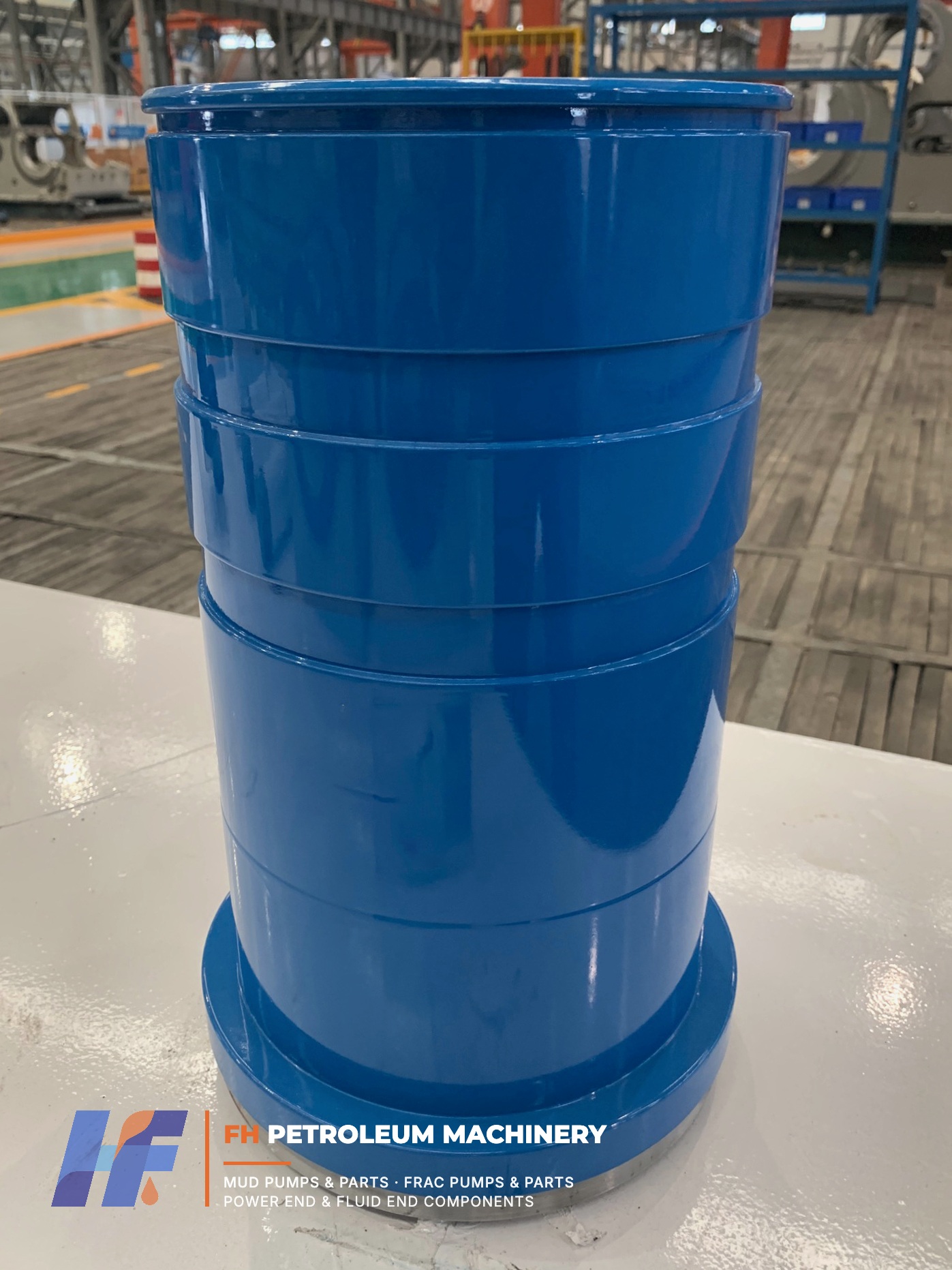 OEM bimetallic mud pump liner manufactured by FH Petroleum