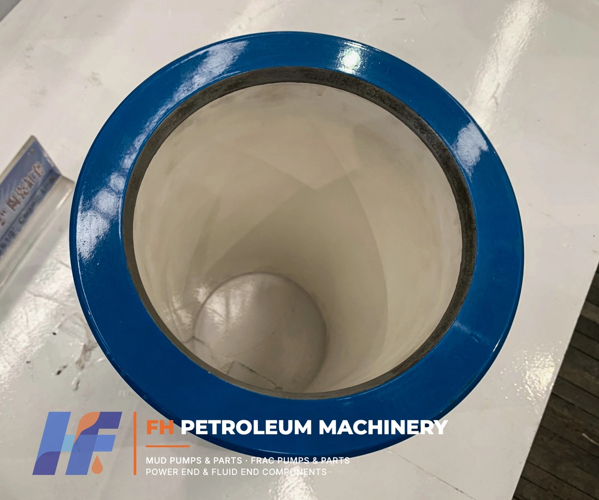 Zirconia ceramic inner sleeve of a mud pump liner