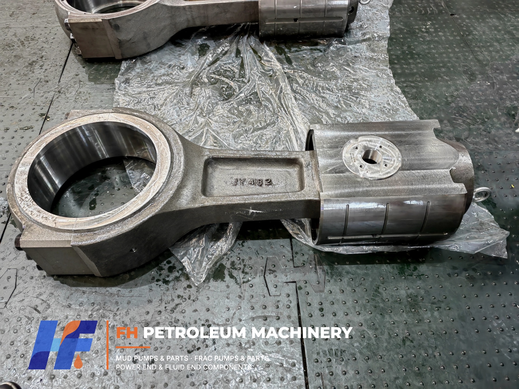 Mud pump connecting rod and crosshead assembly manufactured by FH Petroleum
